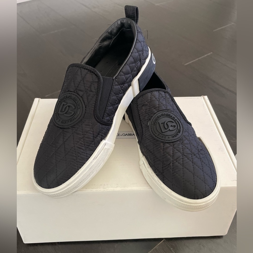 Girls D&G Slip Ons.